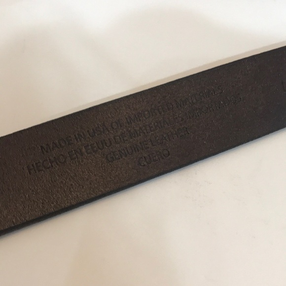 Men’s Brown Genuine Leather Belt New - Picture 5 of 7